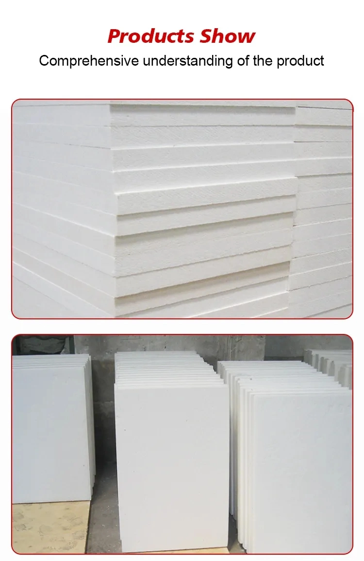 Organic Type Density 280 350 Insulating Ceramic Fiber Board, 1800 Ceramic Fiber Board Building Material Ceramic Plate