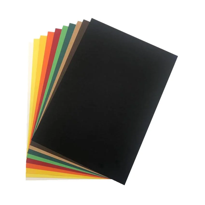 180g 20colors Assorted Color Color Cardboard Cartulina 50*65cm