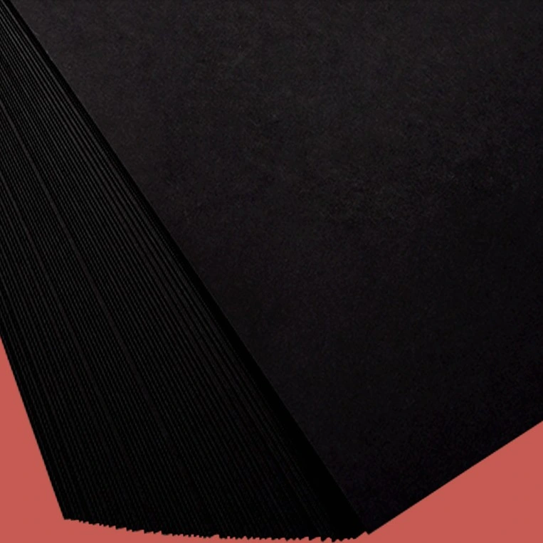 300g Black Paper Roll Mix Pulp Black Cardboard