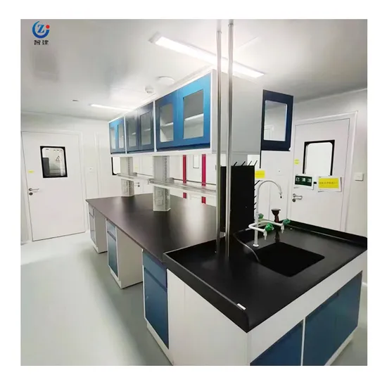 Steel Structure Epoxy Resin Board Laboratory Bench Top