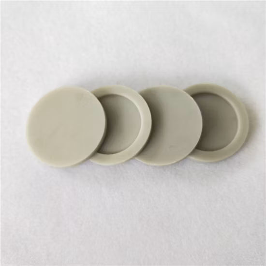 Aln Aluminum Nitride Ceramic Insulating Round Plate