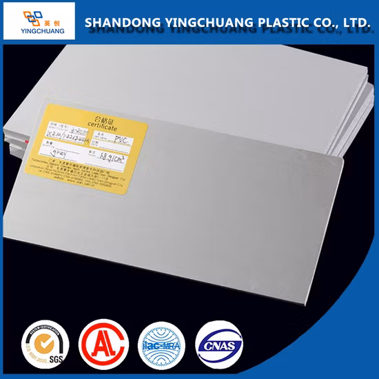 PVC Foam Sheet White Color 4X8FT Thickness 3-30mm PVC Foam Board PVC Celuka Board Building Material Plastic Products Waterproof