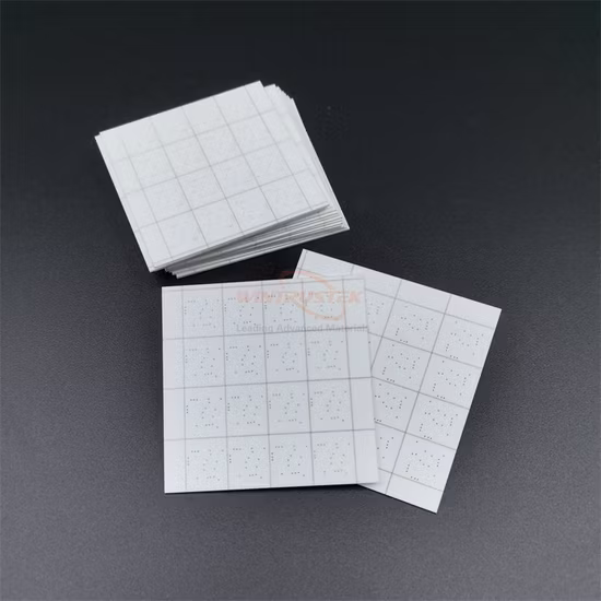 Polished Alumina Electrical Ceramic Substrate Insulating Plate for Ceramic Insulator